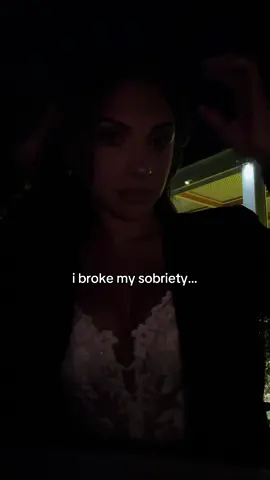 I want to be completely transparent on this account. I have broken my sobriety & I want to talk about it. I recently got married & had a destination wedding in Greece. We invited our closest family members & after the wedding we all went on a virgin voyages cruise. I didn’t realize that positive life events(among other things) can trigger a relapse. I was already feeling very triggered being around lots of people heavily drinking along with feeling social pressure to drink, & also just wanting to celebrate and have a good time on my honeymoon. So I drank some wine & When we returned back home I continued to drink a few glasses here and there. I also decided to try smoking again as well which turned out to be a horrible choice & i ended up having a major anxiety attack, went mute and was panicking on the inside, (won’t be doing that again) But I do have this itch to continue drinking. I am in a completely different place mentally and physically, & am no longer in situations where I feel the need to get black out drunk. I have gotten closer to God tho and I don’t want to feel shame if I do continue to drink every now & then. I know God has forgiven me already & i do want to continue to try to be the best version of myself.  I want to know what you think & if you have any suggestions on whether it’s okay for me to drink if I control it & don’t let it take over my life again or if it’s all together a bad idea..  #sobriety #sobertiktok #help 