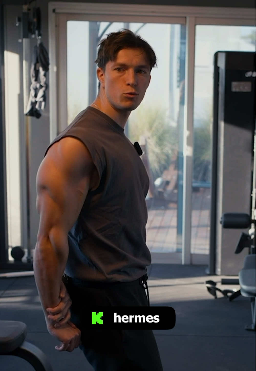 Hace esto si tenes un triceps grande 😎 #gym #Fitness #motivation #culturismo #hermesonori 