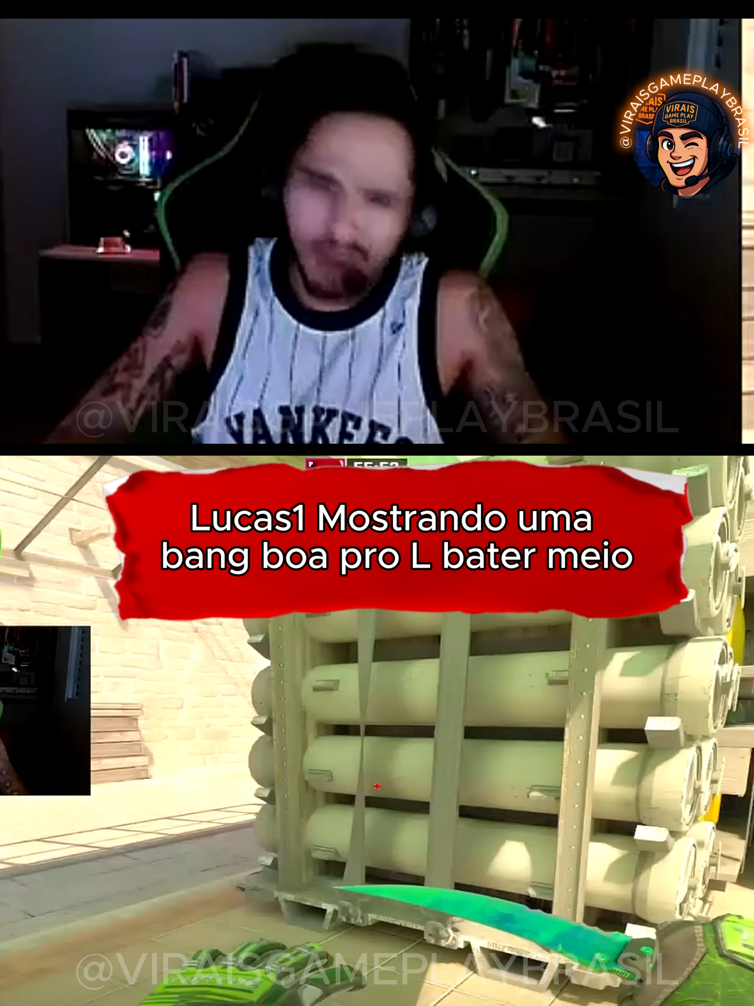 Lucas1 mostrando bang L pra bater no meio da Mirage! #lucas1 #counterstrike #counterstrike2 #cs #cs2 #queota #gamersclub