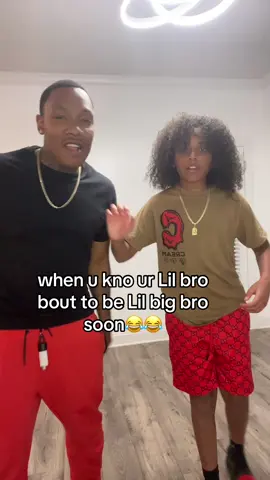 Do Yall think KD gon be bigger than his brother??😂😂 #fyp #funny #relatable 