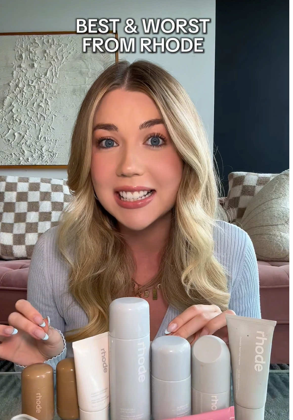 brutally honest review of every Rhode product SOOO excited to see them expand with elf cosmetics @rhode skin #rhode #haileybieber #rhodeskin #elfcosmetics 