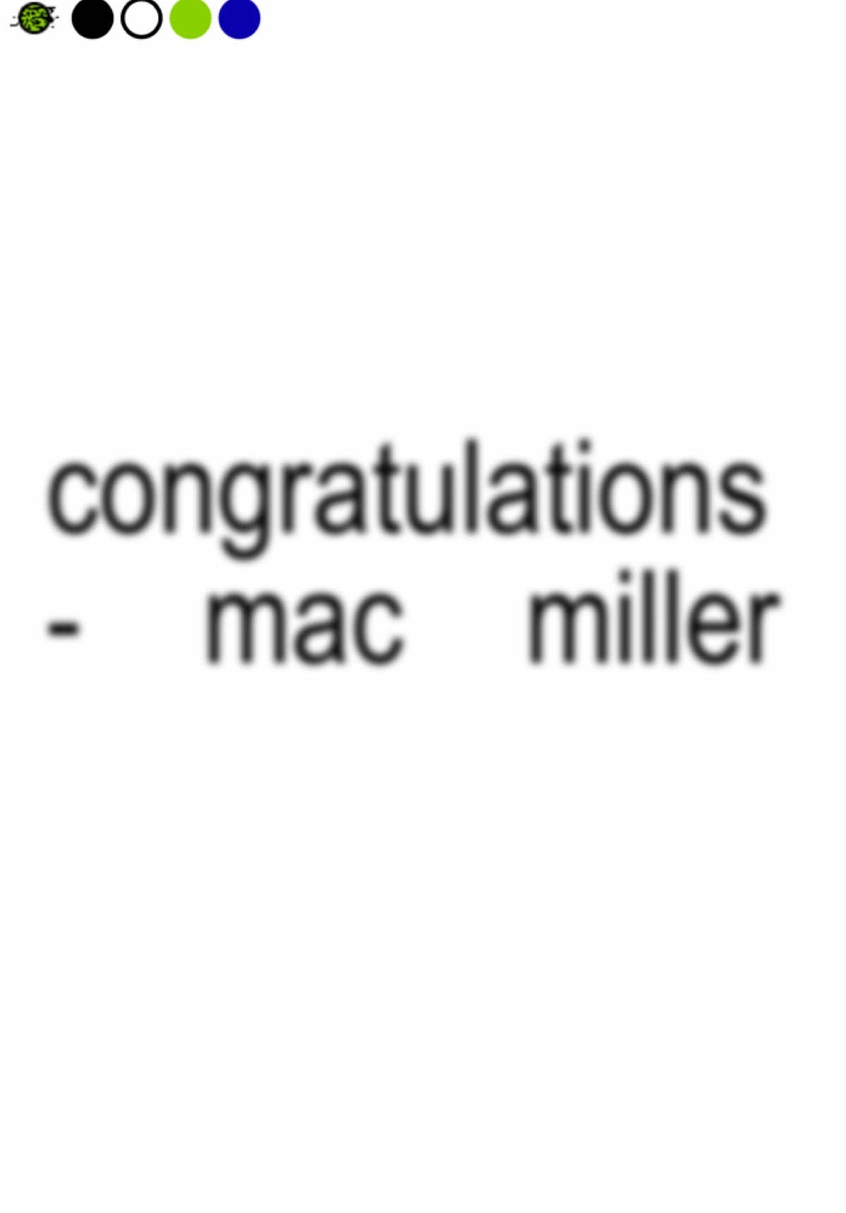 congratulations - mac miller || #macmiller #congratulations #fyp #foryoupage #lyrics #song #viral #brat #xyzbca 