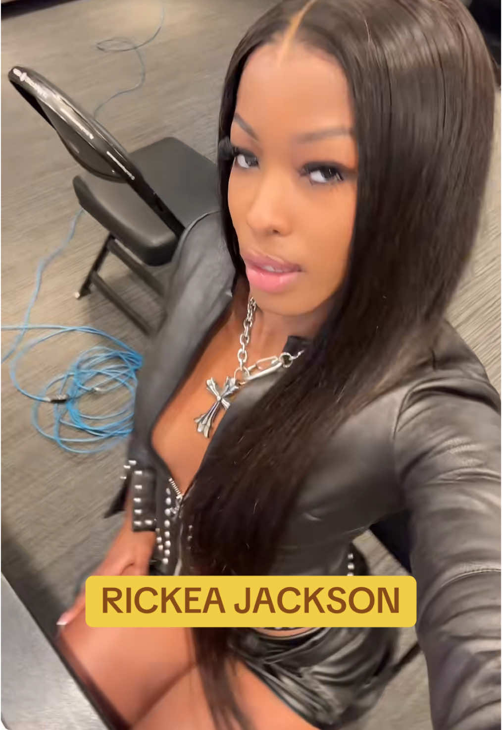 Rickea Jackson during concussion testing 🔥 #rickeajackson #lasparks #WNBA 