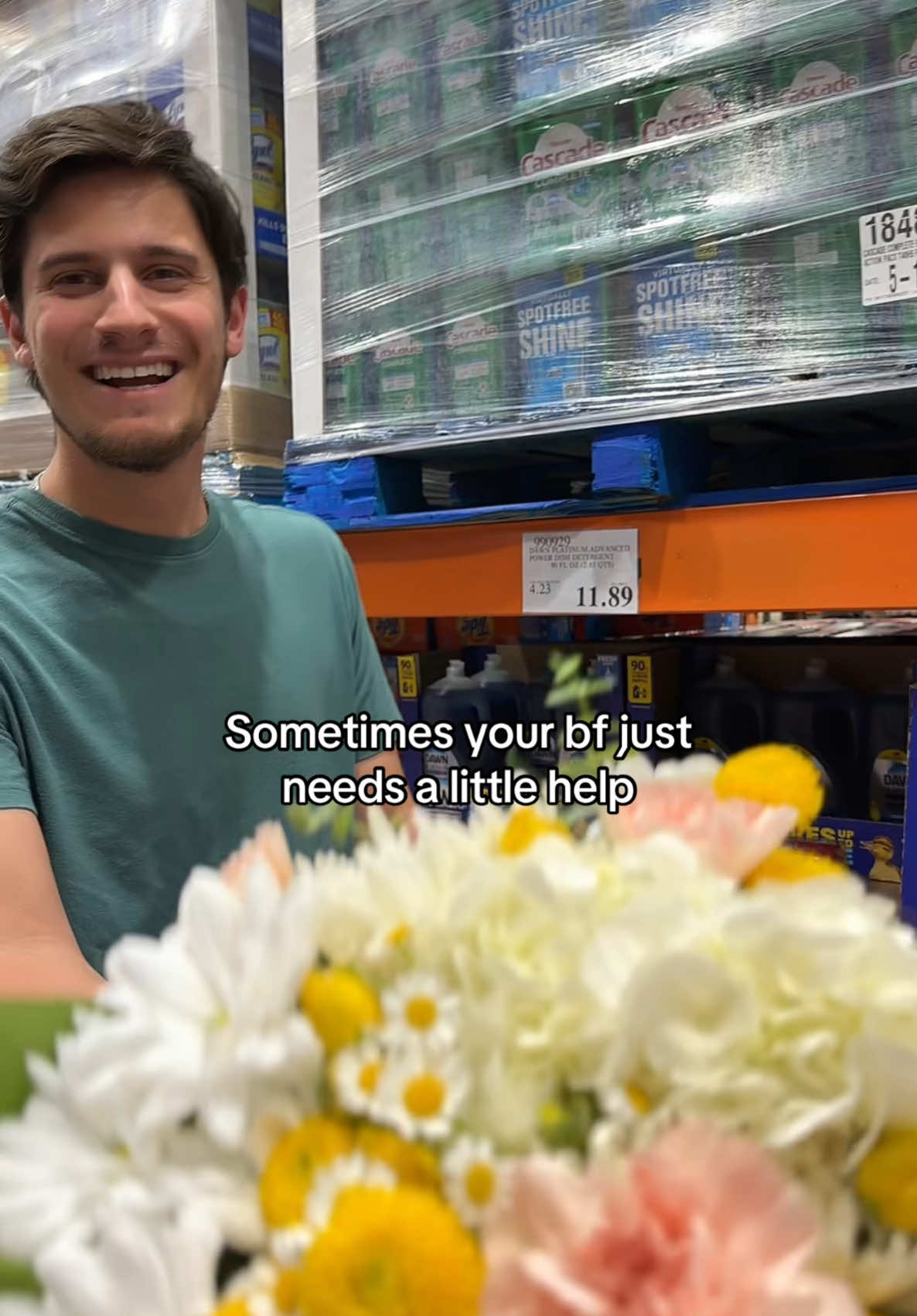 Thank you for the flowers !!!