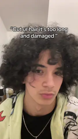 Maybe it’s time for the cut #curlyhair #hairtok #menshair #curlyhairroutine #fyp #foryoupage #goviral #explorepage #lebron #goat #mralloush 