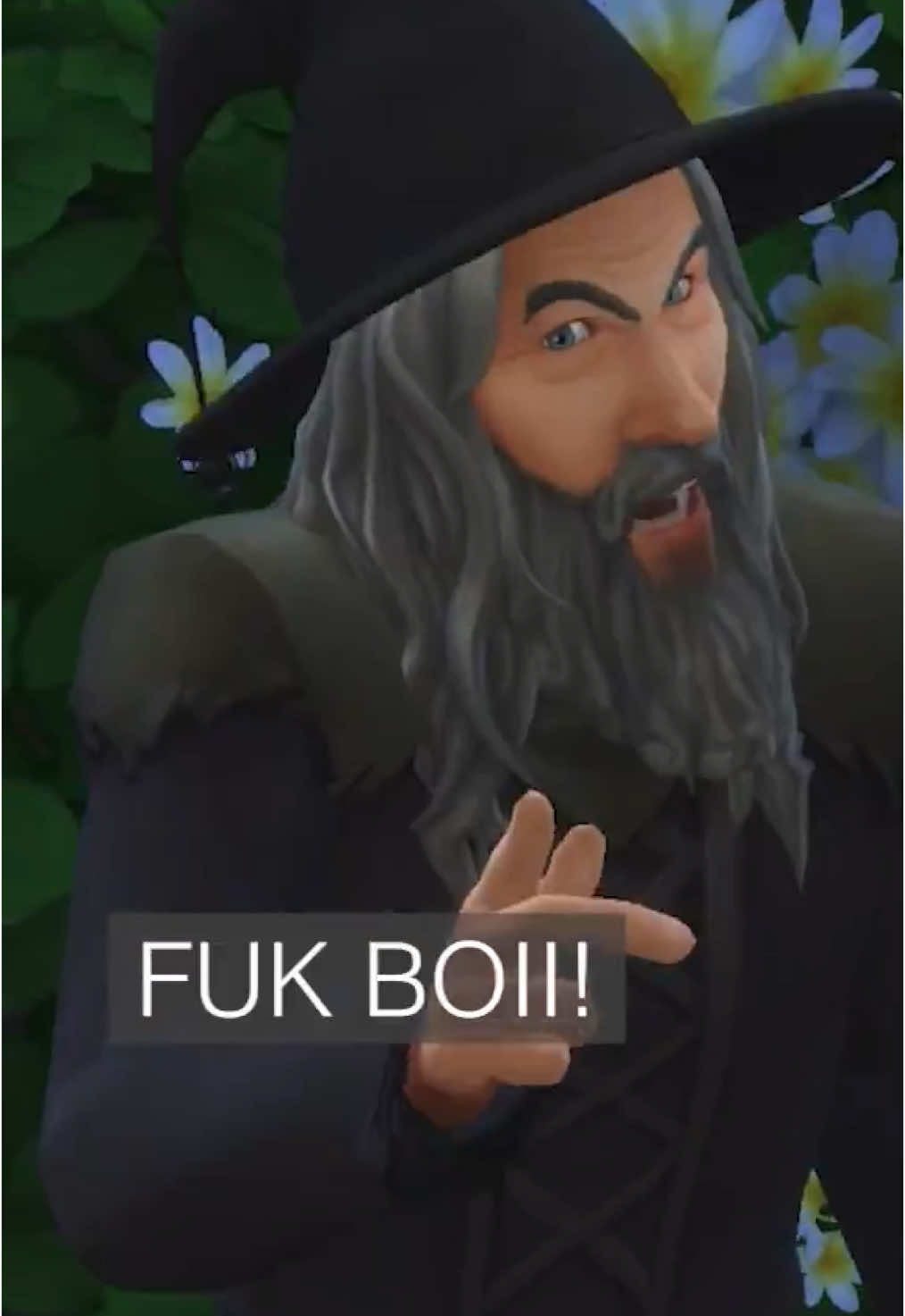 REPOST Gandalf and Legolas search for orcs. Original skit by @hestonhorwin #legolas #lotr #gandalf #sims4 #lordoftherings #sims4cc #machinima 