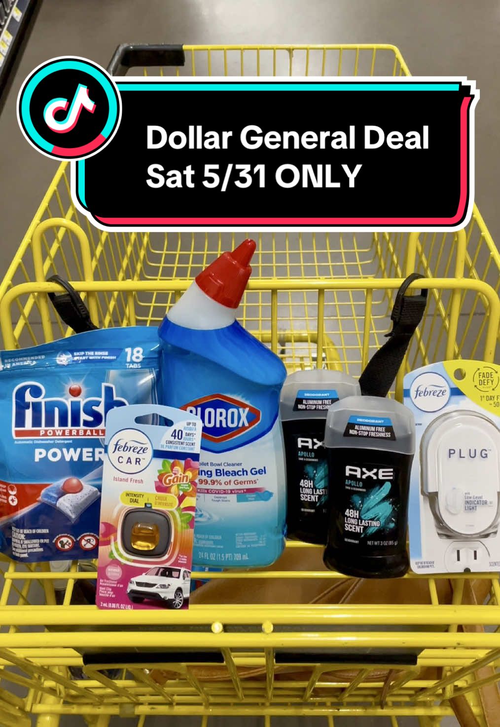 🔥Dollar General Deal THIS SATURDAY ONLY 5/31🔥 Over $26 worth of products for just $7 and change before tax 😱 No tricks just a low total right at the register with your $5 off $25 🛒 I’ve got some P&G scenarios coming soon so stay tuned 👀 #dollargeneralcouponing #deals #dollargeneralcouponers #dollargeneraldeals #coupontok #dollargeneral #couponingatdollargeneral #couponcommunity #coupon #couponfamily #couponingnewbie #couponmom #couponersoftiktok #fyp #fypシ 