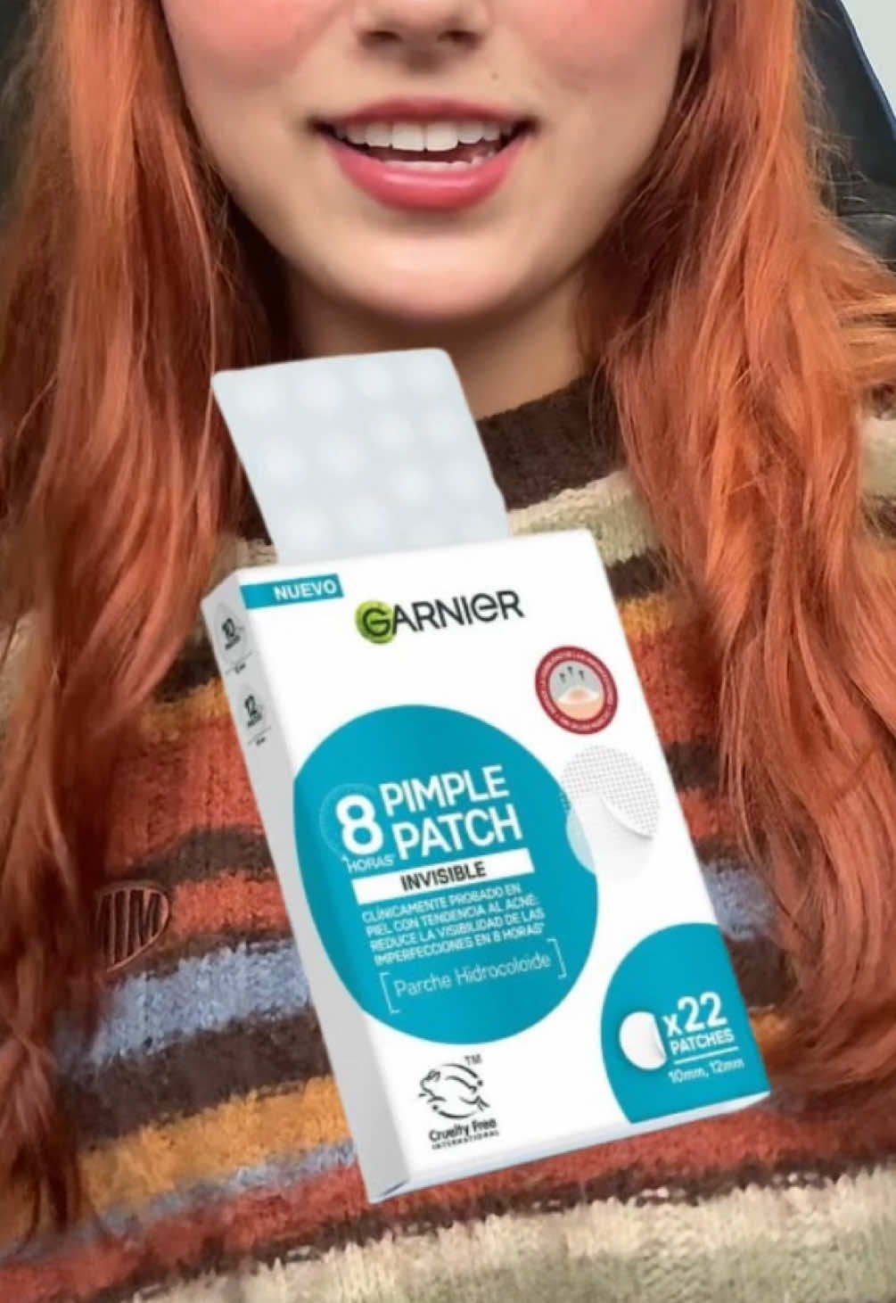 Yo los amé !! @Garnier MX 💋  @For_Me #pimplepatch #garnier #PimplePatchesFM #PonteElParche #GarnierMx #GarnierCuidadoDeLaPiel