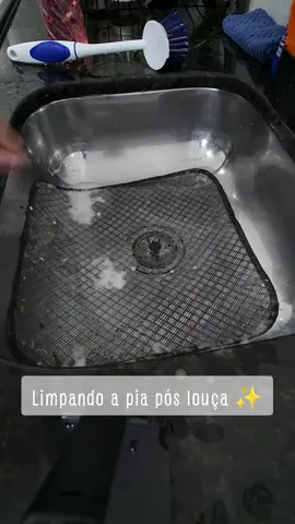 Odeio essa redinha mas sem ela entope tudo 🥲 #satisfatório #foryoupage #fyp #organizedhome #limpieza #limpeza 