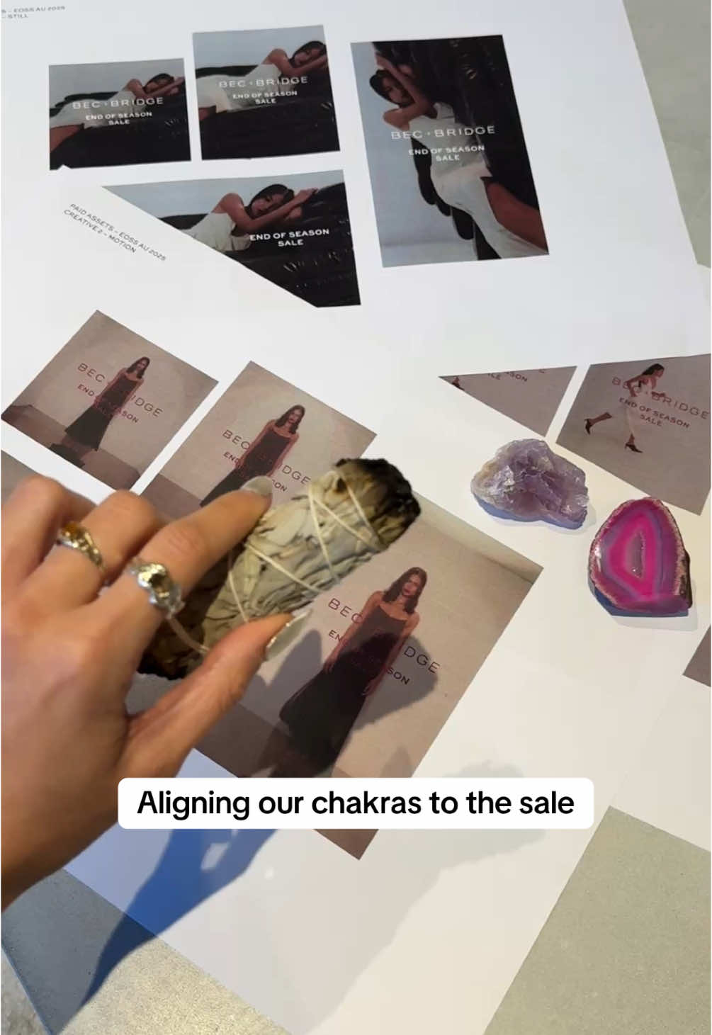 Releasing all thoughts of saving✨ #sale #endofseasonsale #manifesting #saletime