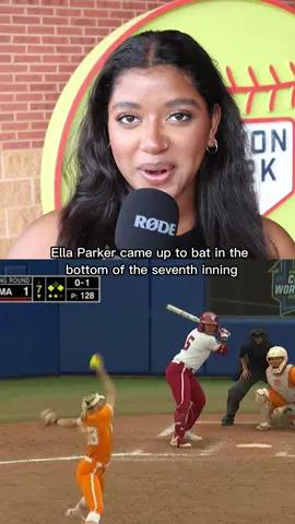 It’s a 2 home run type of day for #EllaParker 🤩 Parker walked it off for the Sooners in the bottom of the seventh with two outs, this was the Sooners first time scoring since her home run in the first inning. 🥎 #Oklahoma will play #Texas on Saturday at 2PM as they look for their fifth consecutive National Championship. For more players we are following visit Andscape.com 🤳 #womenscollegeworldseries #oklahomasoftball #ellaparker #walkoff #homerun #sooners