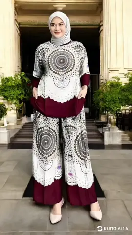 SETELAN VIRAL BAHAN RAYON ADEM #setelanrayon #setelajumbo #setelanmotif #setelanwanita 
