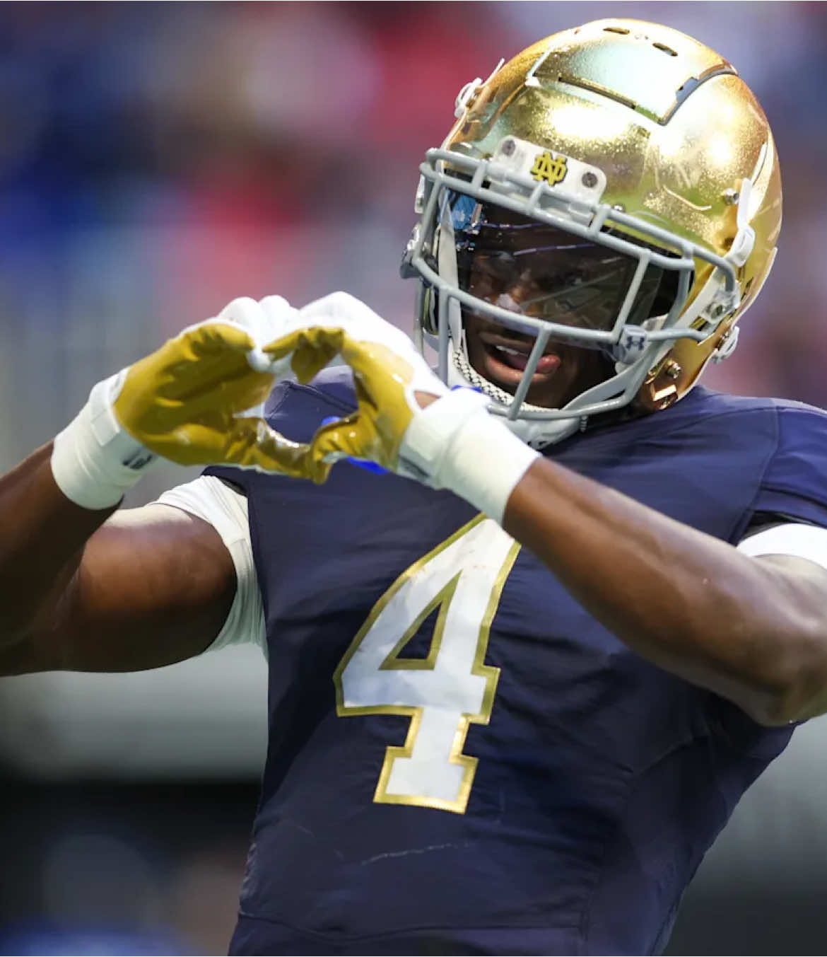 Jeremiyah Love #jeremiyahlove #edit #fyp #notredame #CollegeFootball #football #college 