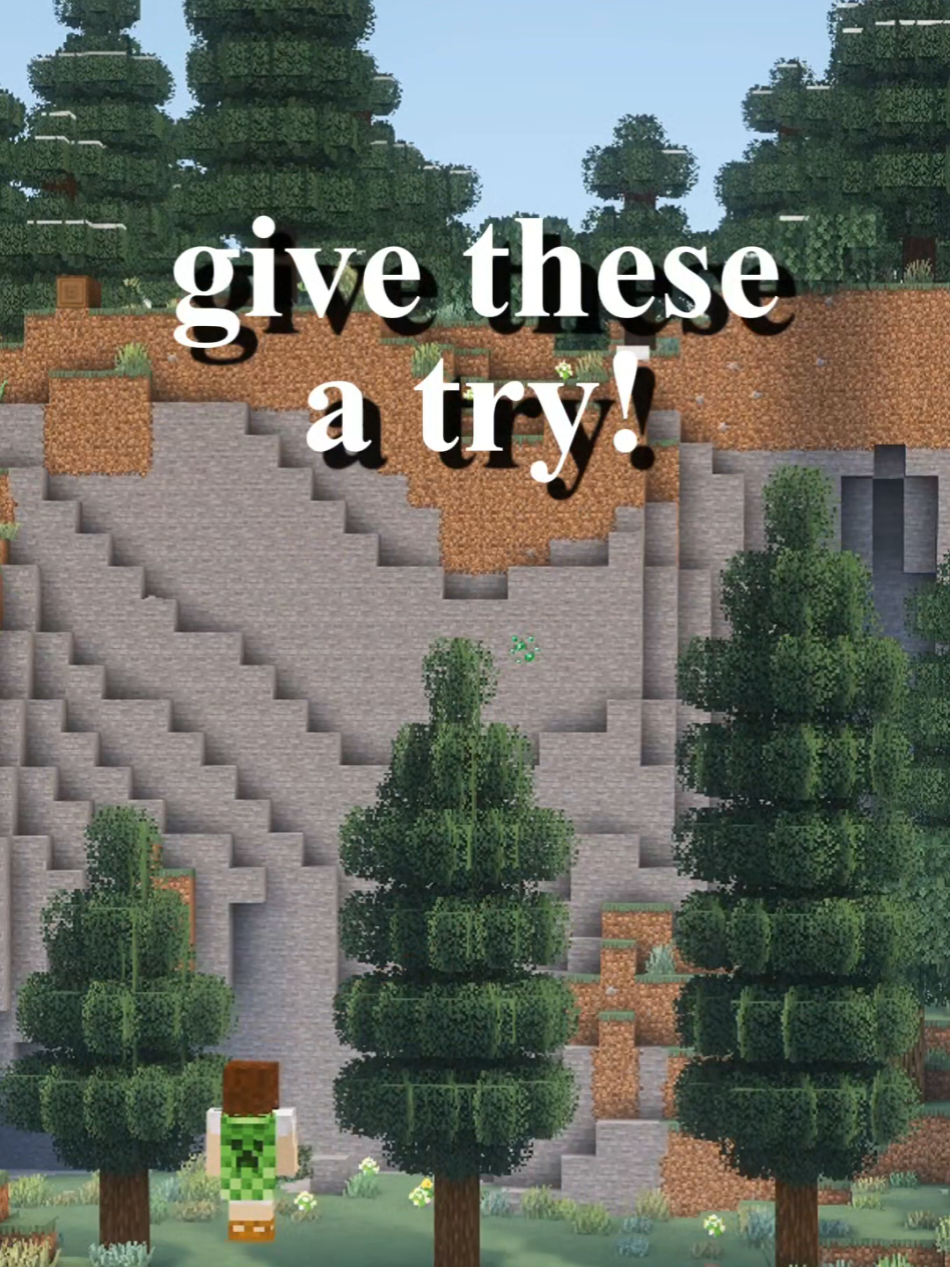 Replying to @mrdiceguy Minecraft needs a vanilla tree overhaul... But until we get that, I'm on a mission to improve them! I did oak previously, now I've done spruce! You may be thinking, 