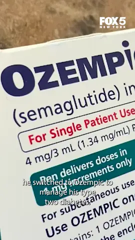 Michael, a 48-year-old from Suffolk County, is suing Ozempic's manufacturer for partial loss of vision. #fox5newyork #newyork #ozempic #health #longisland