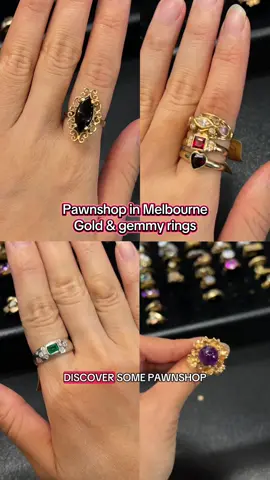 I have to check out their new stuff because they are all gemmy rings #jewellery #jewelrytok #jewelrytiktok #ring #fyi #jewellerylover #estatejewelry #pawnstore #pawnshoprings #pawnshop #solidgold #gemstone 