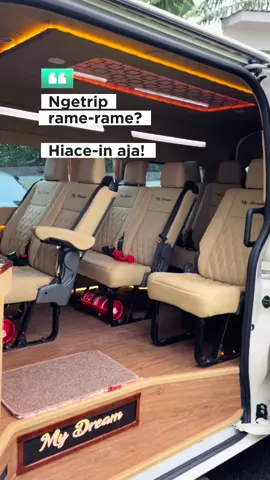 Kalian tim ramean atau sendiri-sendiri nih ⁉️ kalau mimin sudah jelas lebih seru ramean dong~  • • • • #sewahiace #sewahiacejakarta #sewahiacebekasi #sewahiacedepok #sewahiacetangerang #sewahiacepremio #sewahiacemurah 