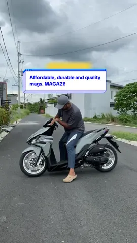 hanap mo ba affordable, durable at quality cnc mags? i-Magazi mo na yan! #cncmags #magazi #affordable #durable #quality #mustbuy #hondaclick #yamahamio #dailyuse #scooter