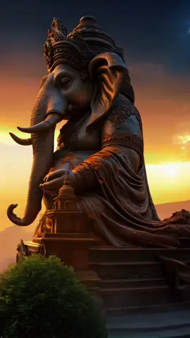 Jay Ganesh 🙏🏻🙏🏻❤️❤️#trending #viral #ai #bhajan #bhajan #foryoupage #ganapati  @khadkacreations 