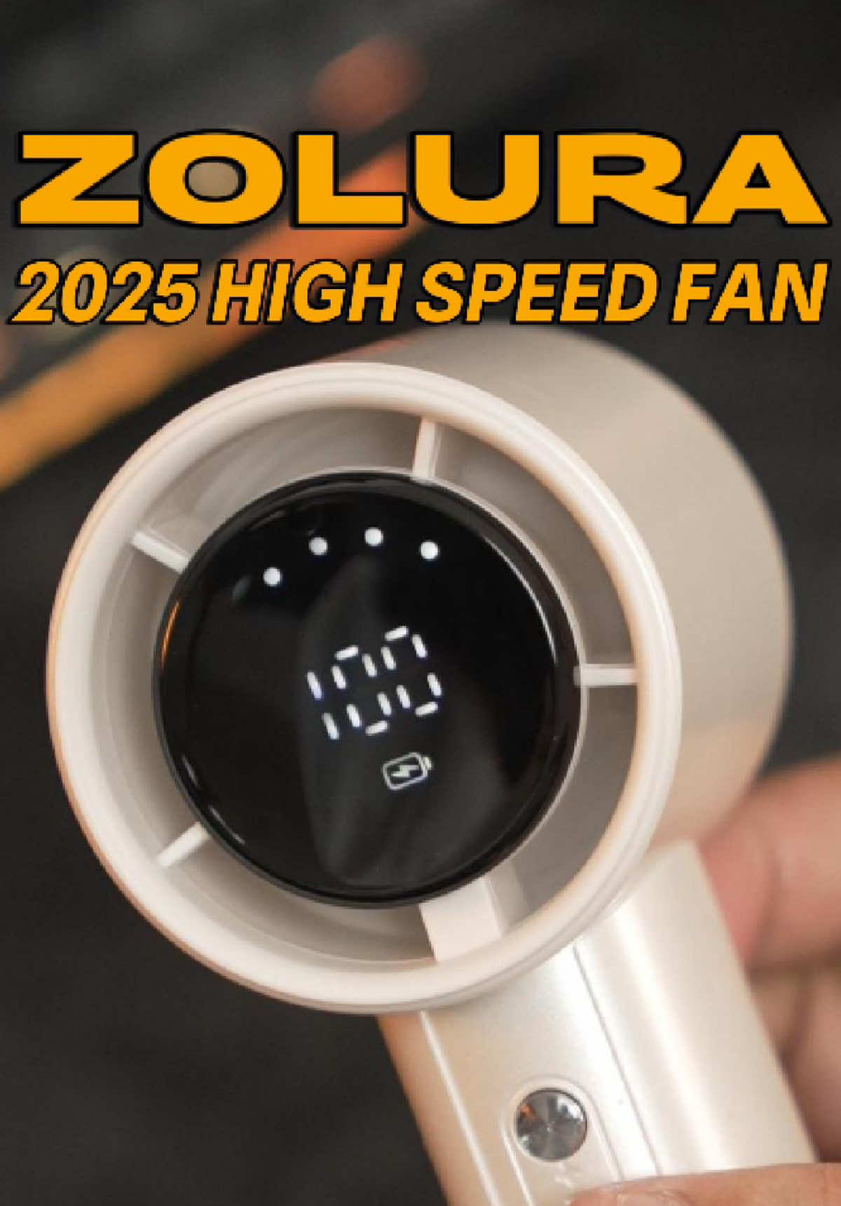 Literal na mini turbine for your bag 💨 ✔ 100-speed turbo fan ✔ 6000mAh + LED display ✔ Pang commute, summer, or long errands 🛒 Add to yellow basket now! #vanlloydsuciarecos #vanlloydsucia #ZOLURAFan #PortableFanPH #SummerEssentialPH #TikTokFindsPH