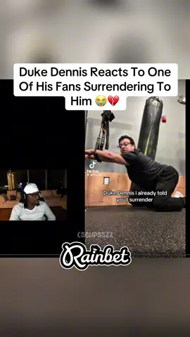 Bro started thinking how to disappear 😭💔 #dukedennis #viral #trending #fyp 