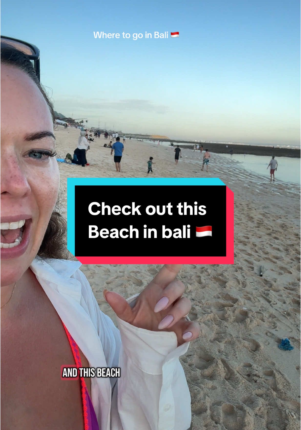 Check out this beach and beach clubs in Bali 🇮🇩 #bali #baliholiday #beachclubbali #beachclubbali #balibeach 