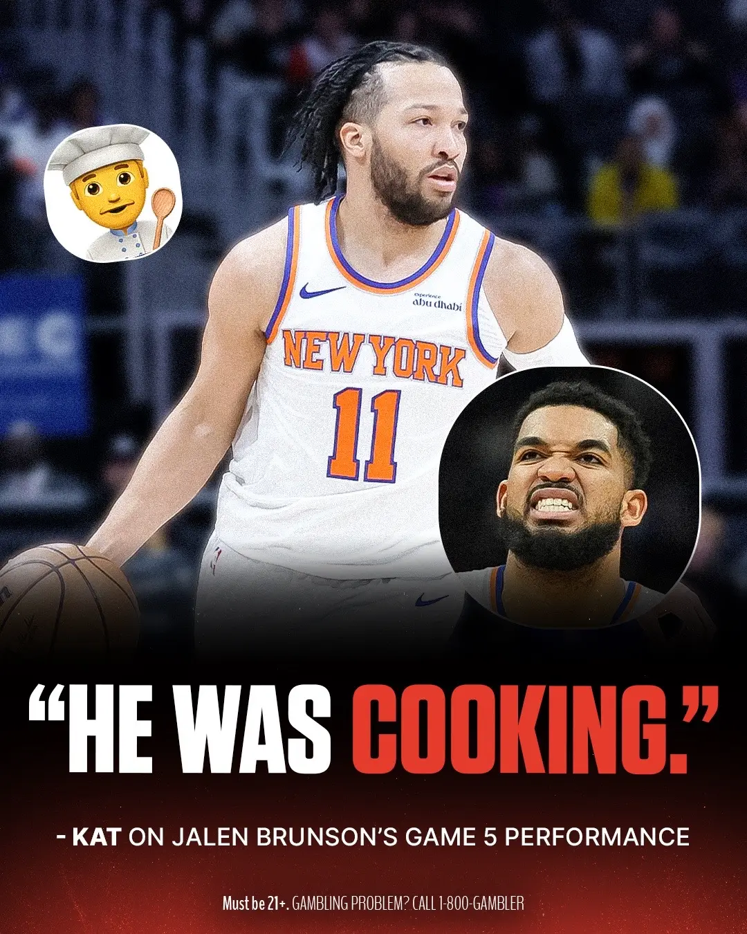 Do the Knicks have a chance? 🧐 #knicks #nyknicks #karlanthonytowns #kat #jalenbrunson #brunson #nbatiktok #nbabetting #sportsbetting #nbaquotes #nbatrending #viral #knickstape #newyorkknicks 