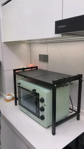 Dapat diregangkan Rak Dapur Rak Microwave Rak Oven Rak Bumbu Dapur Rak Panci Rak Penyimpanan #rakoven #rakmicrowave #rakpenyimpanan #fypindonesia 