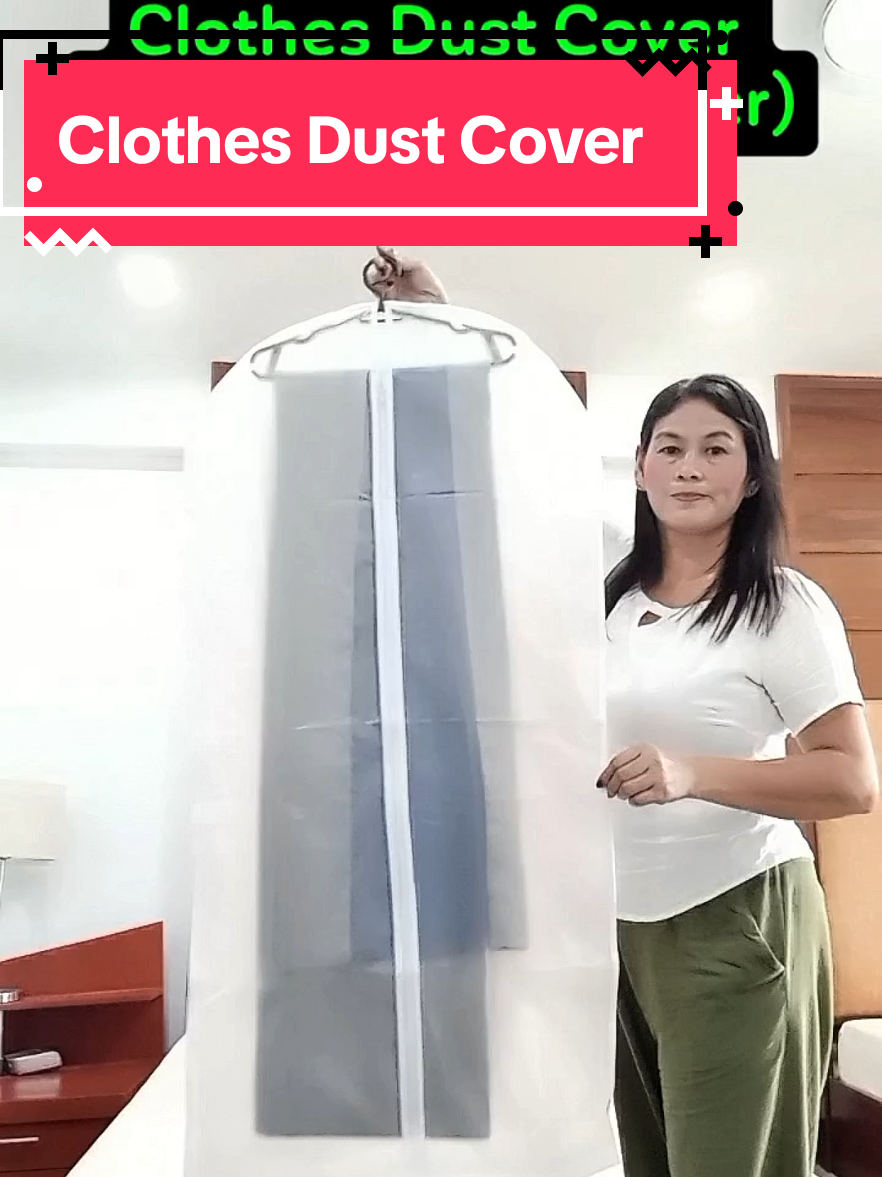Clothes Dust Cover (Cover for hangered dress) #creatorsearchinsights  #clothescover #clothesdustcover #clothesdustcoverwithzipper #clothesorganizer 