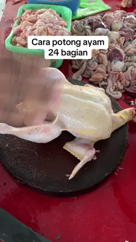 Mudah potong ayam #ayamsegar #potongayam #cuttingskills #pisauviral #chicken #pisaudaging #makanayam #fyp 