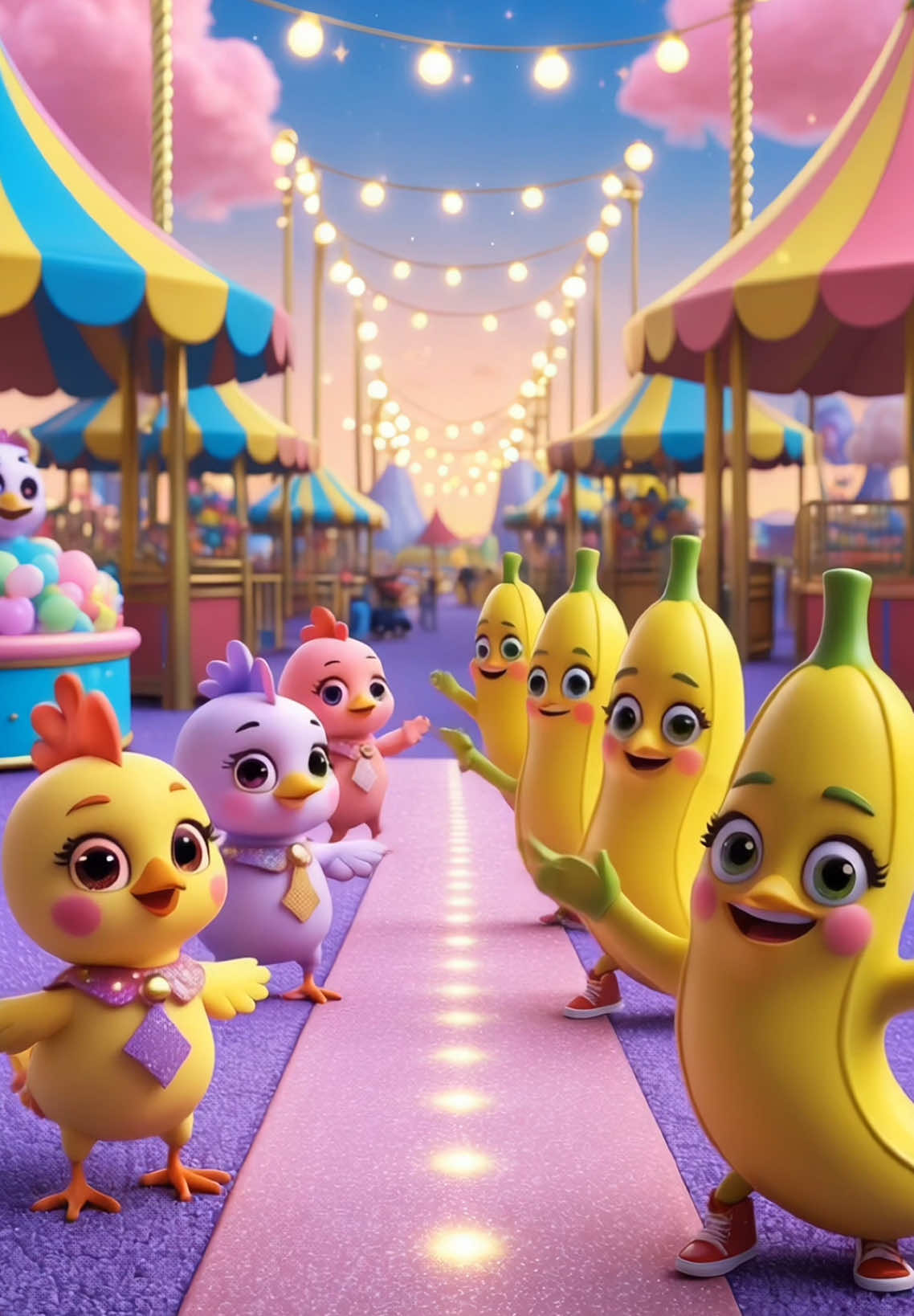 Chicken Banana #chickenbanana #funny #cute #babysong #foryou #fyp #parents #mevabe #xuhuong 