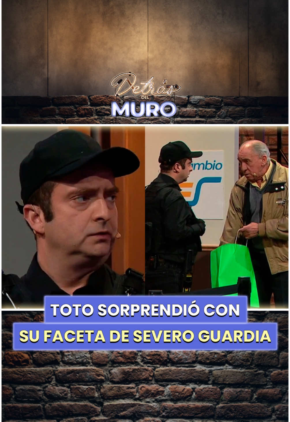 “CON ESAS SE METEN A ROBAR” 😱😱😱 Toto sorprendió en su faceta como guardia de Supermercado Marambio y no dejó pasar ninguna. O bueno, casi... 🤣😅 #DetrásDelMuroCHV 