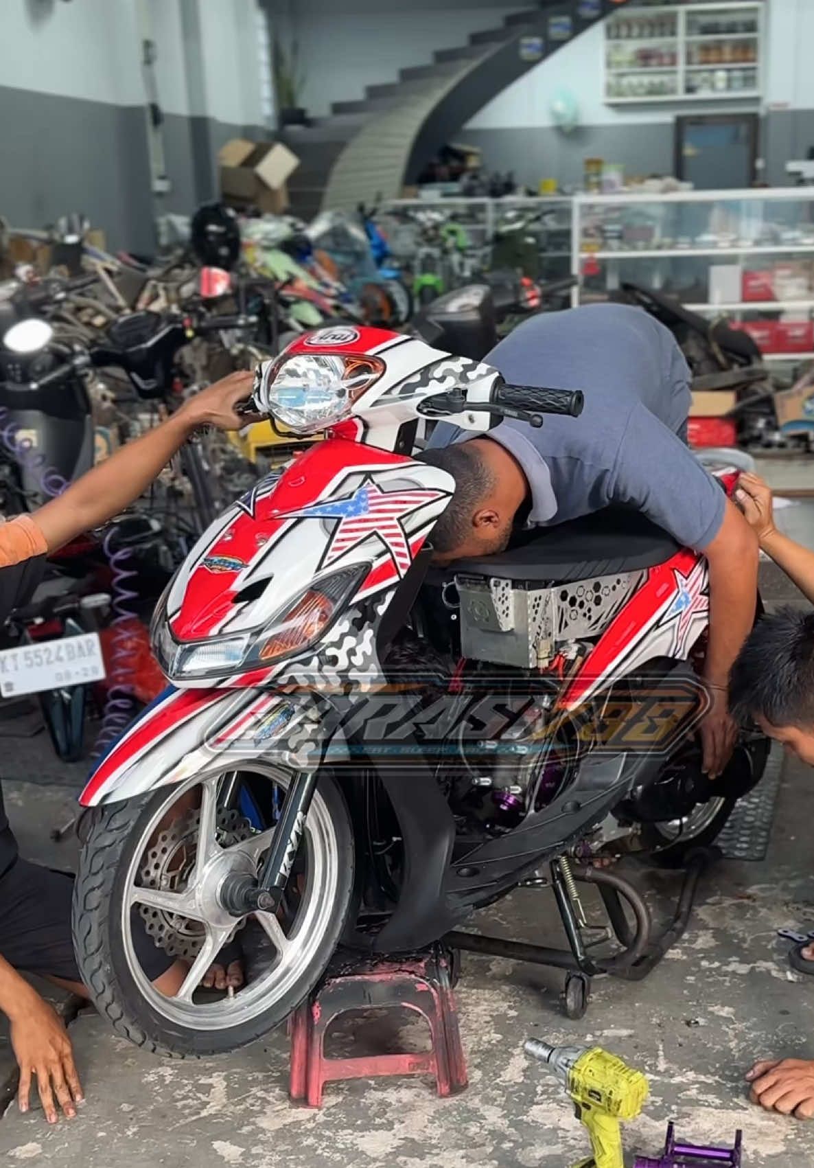 Edisi OMR Mio 59Free Rangka Standar 🔥🫡 #yamahamio #miosmile #mioamore #mio59free #miosporty #mio28d #garasi788samarinda 