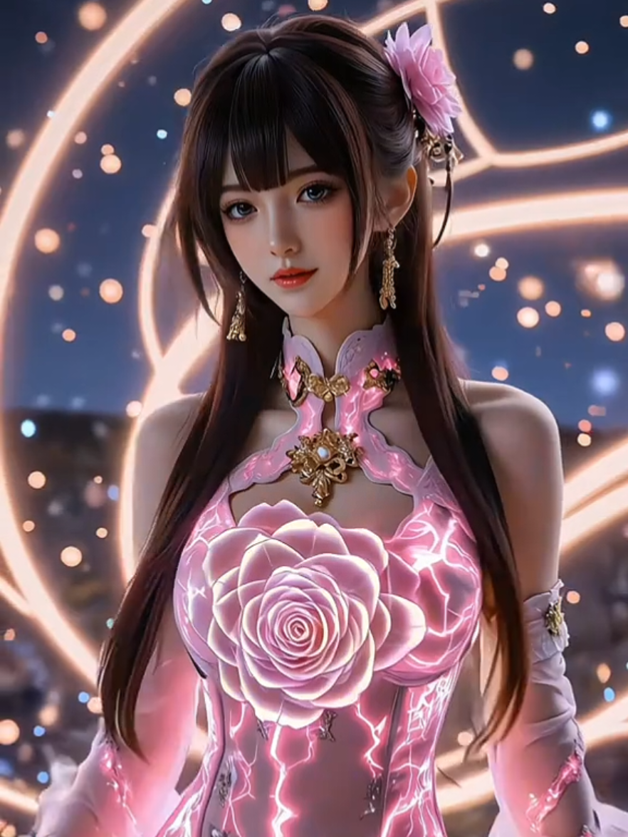 Rose 🌹 #livewallpaper #aigenerated #AI #donghua #vam3D #anime #3D 