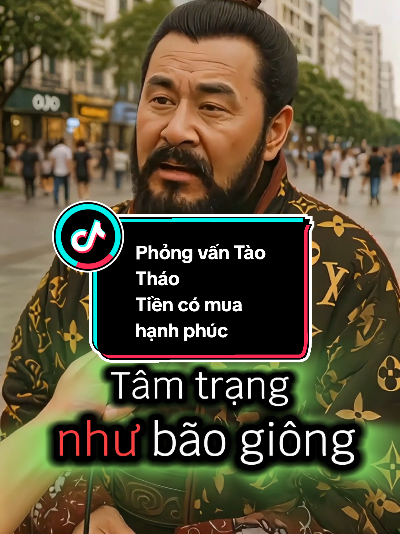 Phỏng vấn Tào Tháo đạo lí tiền có mua được hạnh phúc #taothao #tamquoc #phongvan #google #veo3 #AI #daoli #tiền 