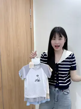 Bộ cộc tay bé trai đã ra mắt #thoitrangtreem #voibabyshop #chunbee #doxinhmoingay #setboxinh #chunbee #bococtaybetrai #doxinhchobe #xuhuong 