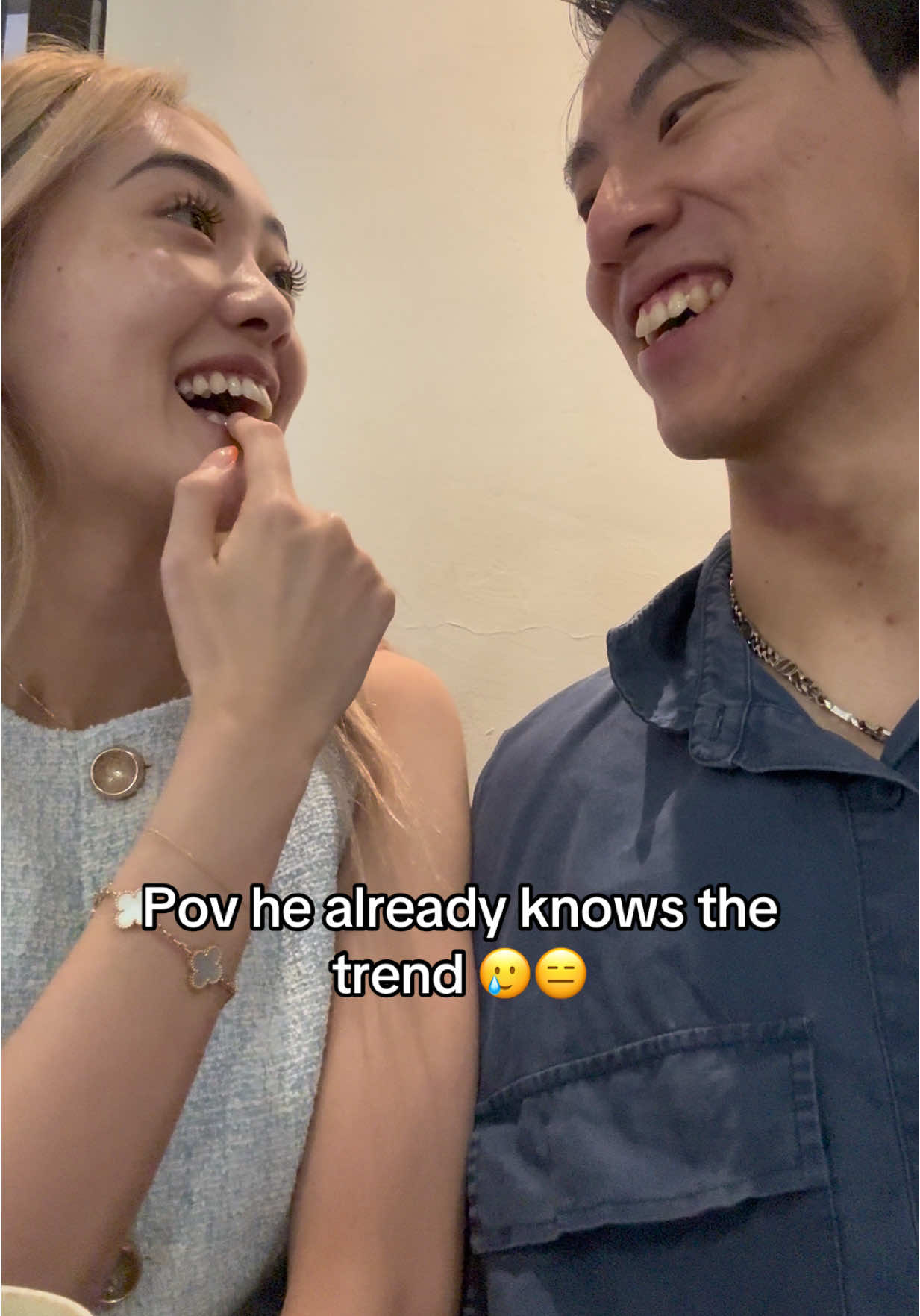 When he's more chronically online than me 💀  #fyp #couple #trend #fail #funny #lmao #foryou #prank #sgtiktok 