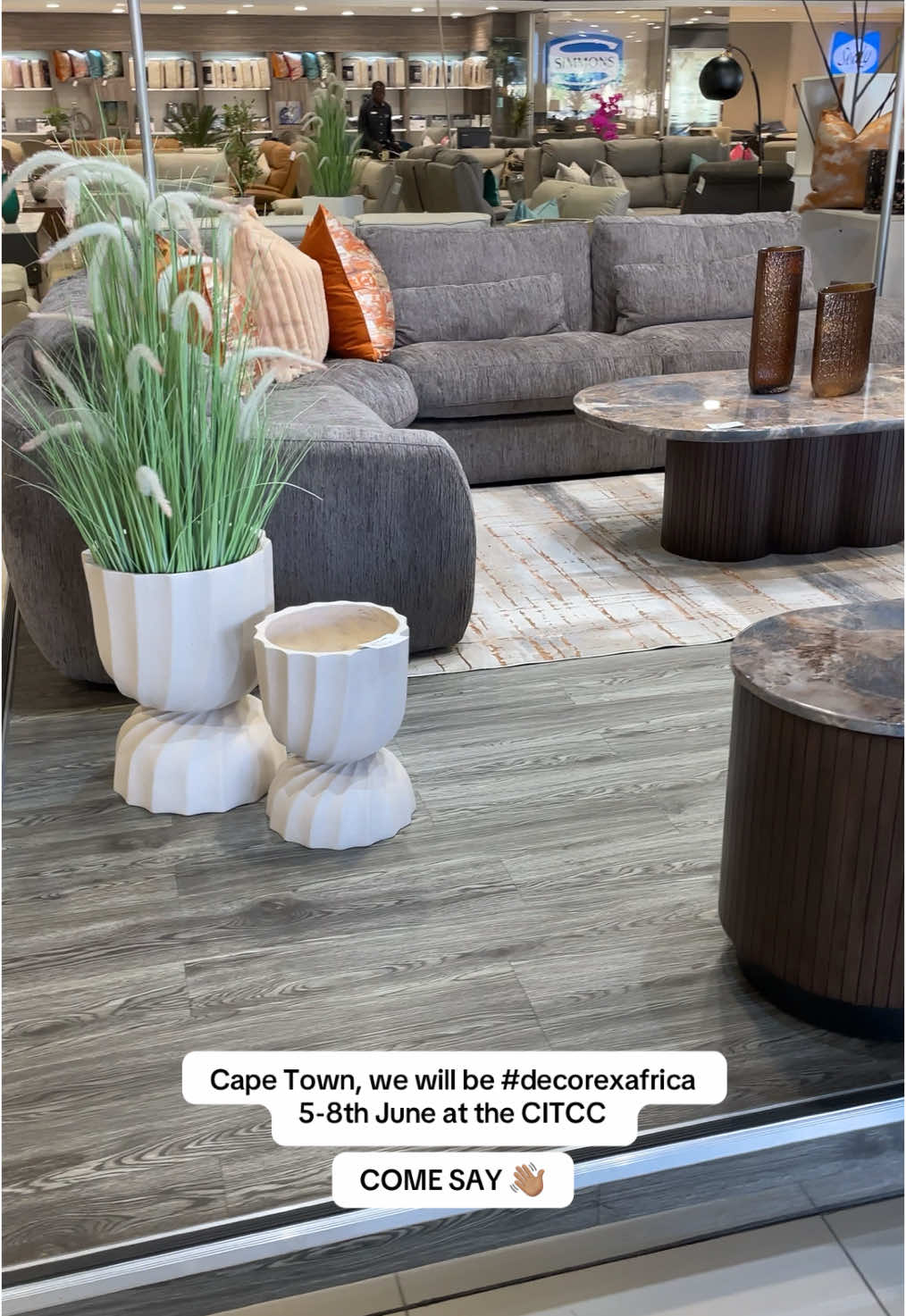 Hi, Cape Town! We will be @decorexafrica Cape Town from the 5th to the 8th of June 2025 Come say 👋🏽 stand NO2 Tag or send this to  a friend who needs to hear this 👇🏾     #mysedgarshome #mysedgars #furniture #vereeniging  #lounge #bedroom #tvstand #coffeetable #dinningroom #sedgarshome #design #sofa  #woodmead #krammerville #polokwane  #durban #sandton #ballito #joburg  #johannesburg  #menlyn #capetown  #loungesuite #decorexjhb #furnituresouthafrica #furnituresa #decorex25 #decorex2025 #citcc #capetown #decorexafrica #decorexcapetown 