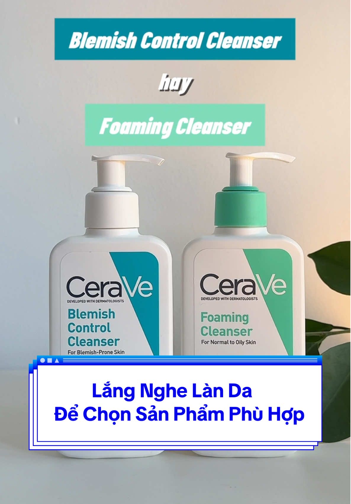 Nếu khó khăn lựa chọn quá, hãy để CeraVe tư vấn tận giường cho cậu nhé 🥰 #CeraVe #CeraVeVietNam #TacDongKep #KhepVongLapMun #ChamSocDa 