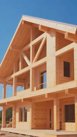 $2,800 and a rubber mallet? This guy built a whole house by himself!#fyp #foryou #building #construction #oddlysatisfying #worklife #tiktok #usa 