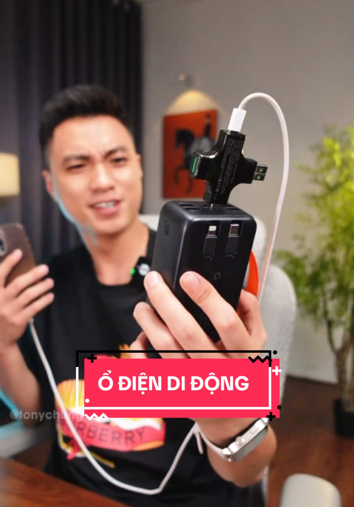 Sạc dự phòng 50000mah Gutek chính là ổ điện di động #LearnOnTikTok #tonychung 
