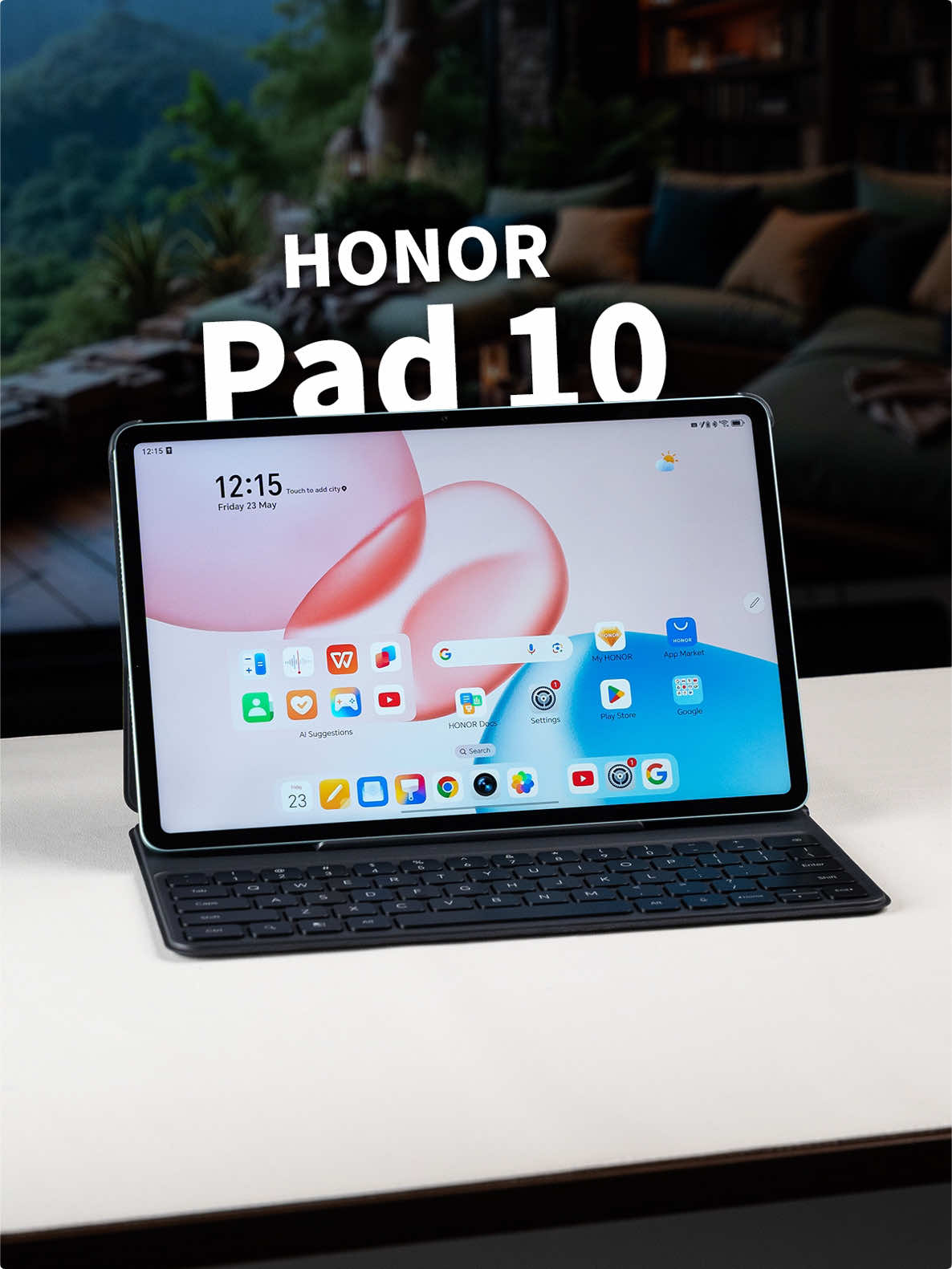 HONOR Pad 10 快速开箱！ 👉🏻 12.1 寸 TFT LCD IPS 屏幕、2.5K分辨率、120Hz 刷新率 👉🏻 高通骁龙 7 Gen 3 处理器 👉🏻 8GB + 8GB HONOR RAM Turbo + 256GB ROM 💰 RM1499 30/5 正式上线开卖，现在参与购买活动可获得总价值 RM1097 的赠品  ✨ 蓝牙保键盘保护壳、 ✨ HONOR CHOICE 头戴式耳机  ✨ HONOR CHOICE 手写笔 #honor #honorpad10 #tablet @HONOR Malaysia 