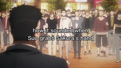 #SUOSAKU | I LITERALLY SCREAMED WHEN THIS SCENE POPPED UP #suohayato #sakuraharuka #windbreaker #windbreakeranime #fyp 