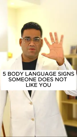 5 Body Language Signs They Don’t Like You Here are 5 body language signs to watch for: 1. Pursed Lips – They just heard something they don’t like. 2. Obstruction or Creating Distance – Placing bags, arms, or objects between you. 3. Feet & Body Pointing Away – Their body is trying to leave the conversation. 4. Fidgeting or Twitching Hands – Nervous, uneasy, or agitated energy. 5. Avoiding Eye Contact – Lack of connection or trust.#SagarRawat #PublicSpeaking #PublicSpeakingDomination #Confidence #BodyLanguage #ReadingPeople #CommunicationSkills
