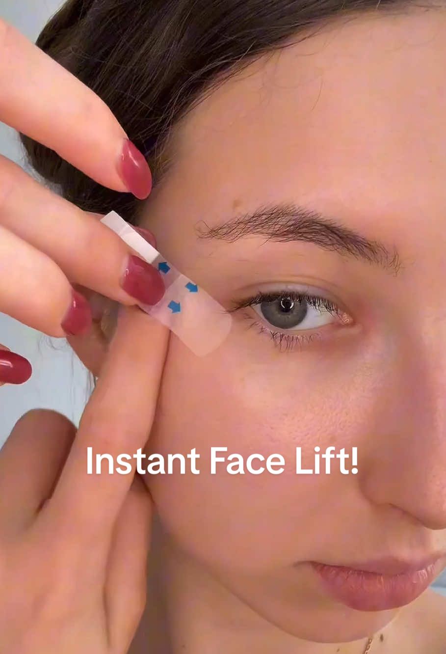 Healthier beauty🪄#FaceLift #LiftAndFirm #TikTokBeauty #youthfulskin #skin #girl #tiktok #facelifttape #vddo 