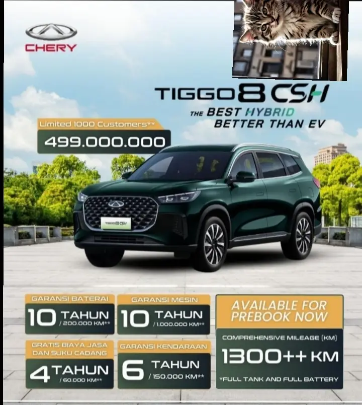 informasi selengkapnya Hub : Wa : 0857-7812-9351 Rosy Sales Consultant #chery  #tiggo8csh  #mobilhybrid  #tiggo8  #fyp #trending #viral  #rosy  #085778129351