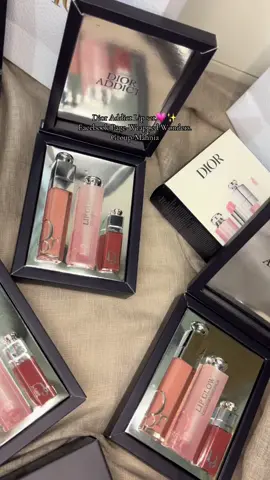 Dior Addict Lip set💗✨ Facebook Page-Wrapped Wonders.  Group-Mahnia #foryoupage #fypシ゚ #fypツ #lip #foryou #fyp #foryoupageofficial #trending #bdtiktokofficial #viral #dior #dioraddict 