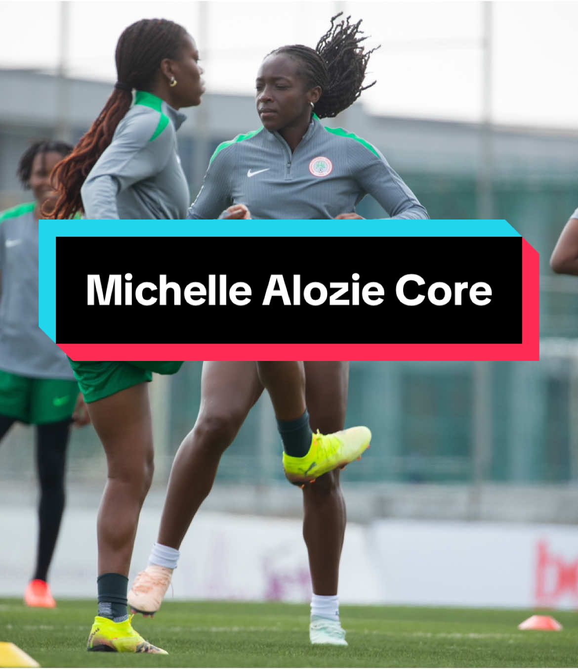 This the @meech core y’all signed up for 😍💚#sportsontiktok #fyp #footballtiktok #nwsl #SuperFalcons 