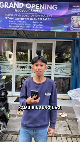 BUAT KAMU YANG LAGI NYARI TOKO LAPTOP TERMURAH DAN BERKULITAS DIJAKARTA BARAAT,TENTU SAJA HAPPY GSR JAWABBANNYAA🥰🥰😍❤️‍🔥 #happygsrjakarta ##tokolaptopjakarta #bergaransi #laptopmurah #happygsrlaptop ##bantuinfypdong ##tokolaptop 