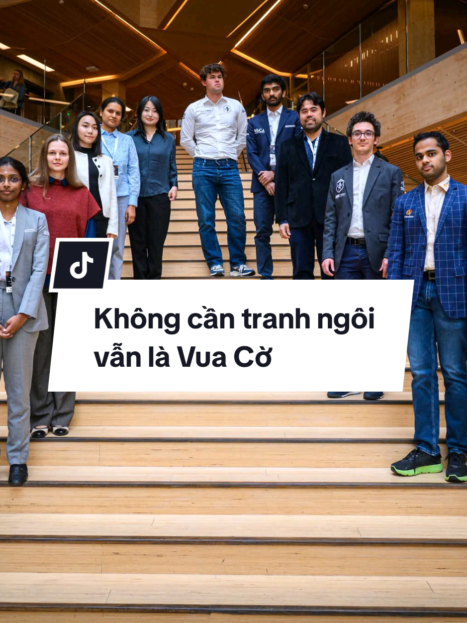 Toàn cảnh top 10 siêu sao cờ vua thế giới khép mình trước Magnus Carlsen. - 🗿 GOAT tuyệt đối!! Dù đã bỏ qua danh hiệu Vua Cờ 5 năm, nhưng Carlsen không cần đấu trận đấu đó cũng được công nhận là Vua Cờ thật sự. Mấy ông kia có cố gắng cách mấy thì cũng là Vua Cờ hữu danh vô thực thôi phải không cả nhà !? 🤪 #covua #chess #magnuscarlsen 